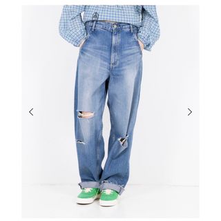 ヒステリックグラマー(HYSTERIC GLAMOUR)のヒステリックグラマーresize加工デニムストレートパンツ(デニム/ジーンズ)