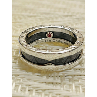 ブルガリ(BVLGARI)のブルガリ　指輪　リング　セーブザチルドレン　13号　54 美品(リング(指輪))