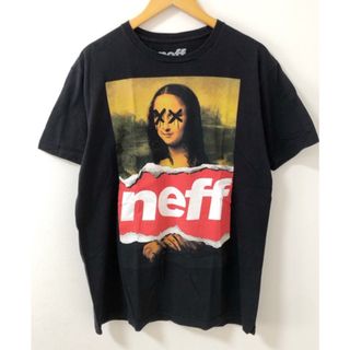 neff（ネフ）モナリザプリント　Tシャツ【E3247-007】(Tシャツ/カットソー(半袖/袖なし))