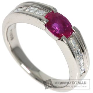 SELECT JEWELRY ルビー ダイヤモンド リング・指輪 PT900 レディース(リング(指輪))