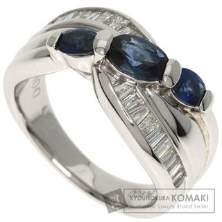 SELECT JEWELRY サファイア ダイヤモンド リング・指輪 PT900 レディース(リング(指輪))