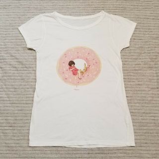 未使用品 Tシャツ レディース S 白 半袖(Tシャツ(半袖/袖なし))