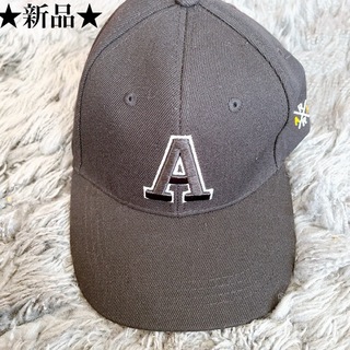 新品★ブラック★A★キャップ★野球帽★ユニセックス(キャップ)