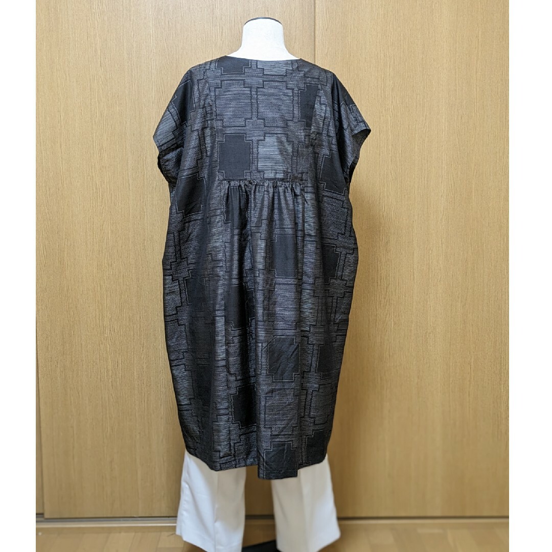 SOLD 着物リメイク チュニック 大島紬 FREE SIZEの通販 by SOLD 着物リメイク チュニック 大島紬 FREE SIZEの通販 by