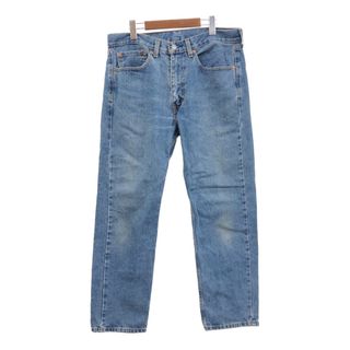 リーバイス(Levi's)のLevi's リーバイス 505 デニムパンツ ライトブルー (メンズ W34 L29) 中古 古着 Q7510(デニム/ジーンズ)