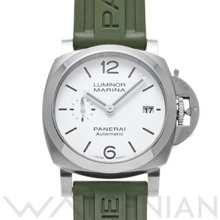 オフィチーネパネライ(OFFICINE PANERAI)の中古 パネライ PANERAI PAM01271 X番(2021年製造) ホワイト メンズ 腕時計(腕時計(アナログ))