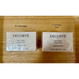 COSME DECORTE - コスメデコルテ　フェイスパウダー 10 & 11