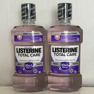 リステリン(LISTERINE)のフッ素配合 リステリン トータルケア ゼロアルコール 10in1 750mlx2(マウスウォッシュ/スプレー)