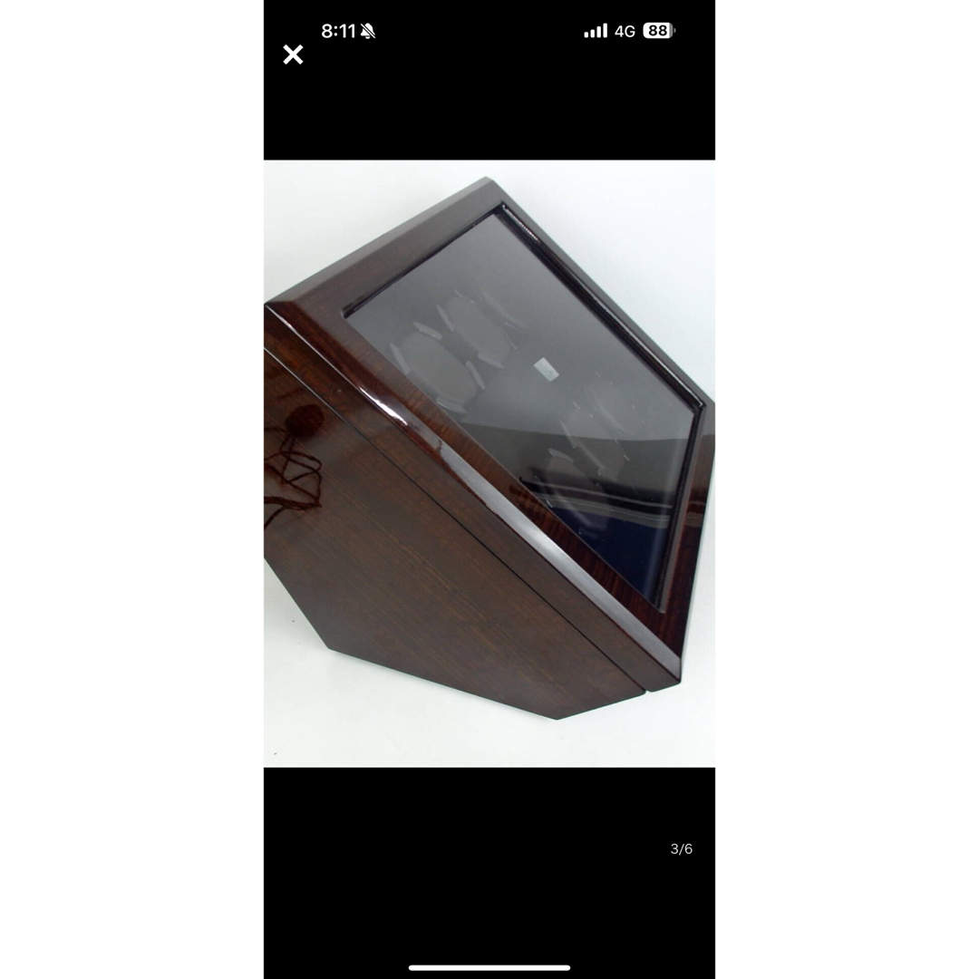 JINS&VICO ワインディングマシーン ウォッチワインダー 時計 JINS&VICO ワインディングマシーン ウォッチワインダー 時計