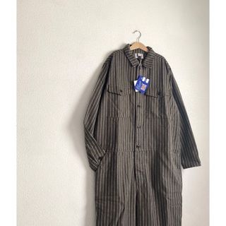 ヤーモ(Yarmo)のYarmo Boiler Suit ボイラースーツ ストライプ イギリス製(サロペット/オーバーオール)