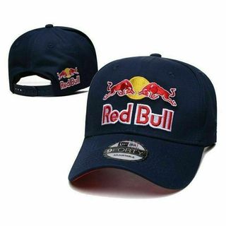 Red Bull レッドブル キャップ 帽子 レーシング キャップ ネイビー色