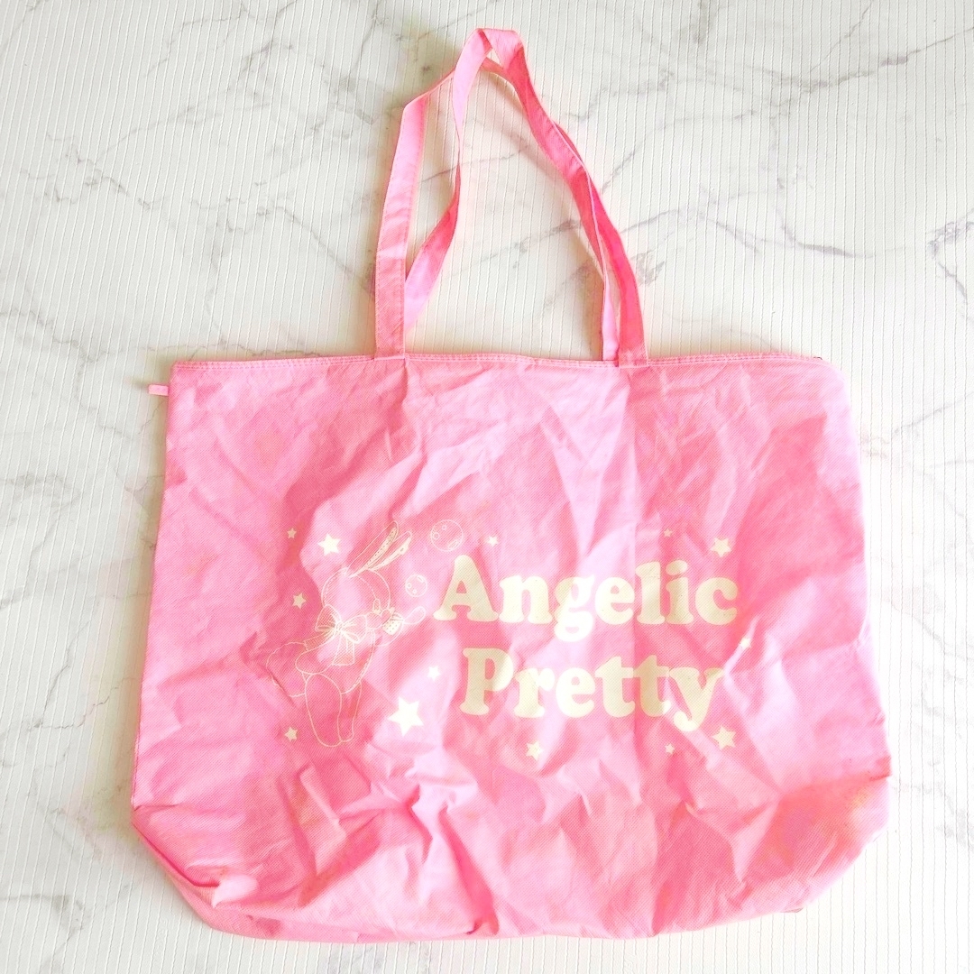 Angelic Pretty(アンジェリックプリティー)のエ3 アンジェリックプリティ ノベルティ バッグ リリカルバニー レディースのバッグ(ボストンバッグ)の商品写真