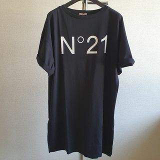 ヌメロヴェントゥーノ(N°21)の【新品・未使用】N°21 KIDS ロゴロング Tシャツ black　12Y(Tシャツ/カットソー)