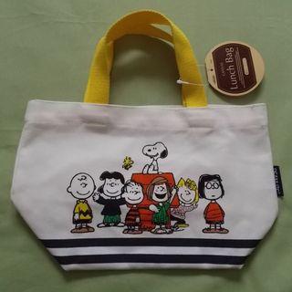 帆布ピーナッツスヌーピーSNOOPYランチバックライン