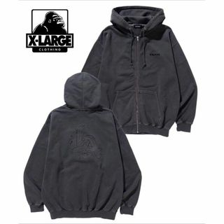 エクストララージ(XLARGE)の【送料無料】X-LARGE ピグメント フルジップパーカー ユニセックス(パーカー)