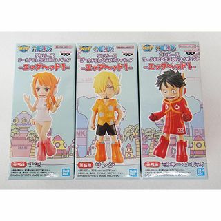 BANPRESTO -  ワンピース ワールドコレクタブルフィギュア エッグヘッド1 3種