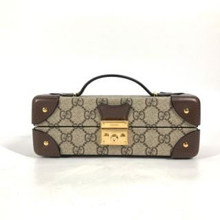 グッチ(Gucci)のグッチ GUCCI Padlock Case for Apple Watch 675969 GGスプリーム ケース アップルウォッチ カバン バニティバッグ ハンドバッグ GGスプリームキャンバス ベージュ 未使用(トートバッグ)