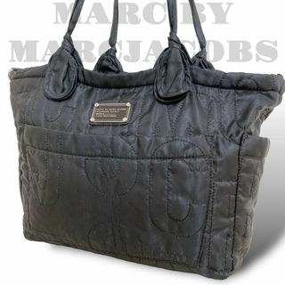 MARC BY MARC JACOBS - 良品【マークジェイコブス】マザーズバッグ トート 大容量 旅行 ジム ヨガ 黒