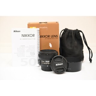 ニコン(Nikon)の美品 ニコン単焦点レンズ AF-S NIKKOR 50mm f/1.8G ①(レンズ(単焦点))