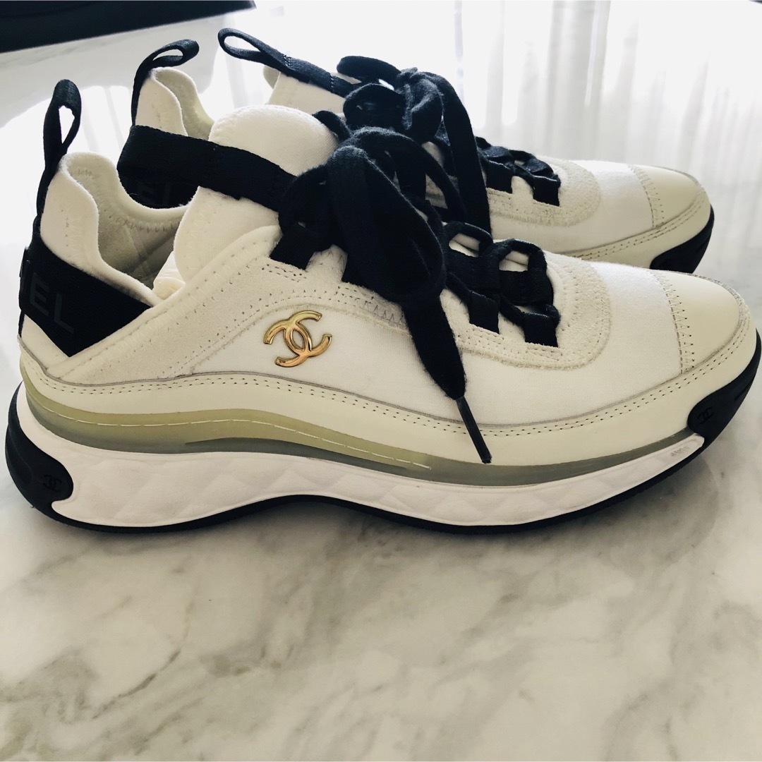 CHANEL - 【美品】CHANELシャネルスニーカー 36の通販 by saas's shop CHANEL - 【美品】CHANELシャネルスニーカー 36の通販 by saas's shop
