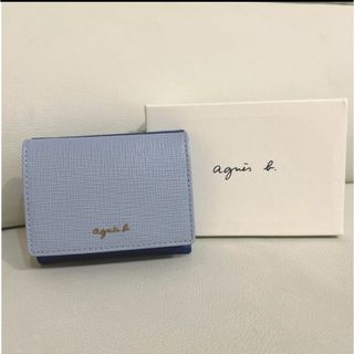 アニエスベー(agnes b.)のアニエス・ベー　バイカラー三つ折り財布(財布)