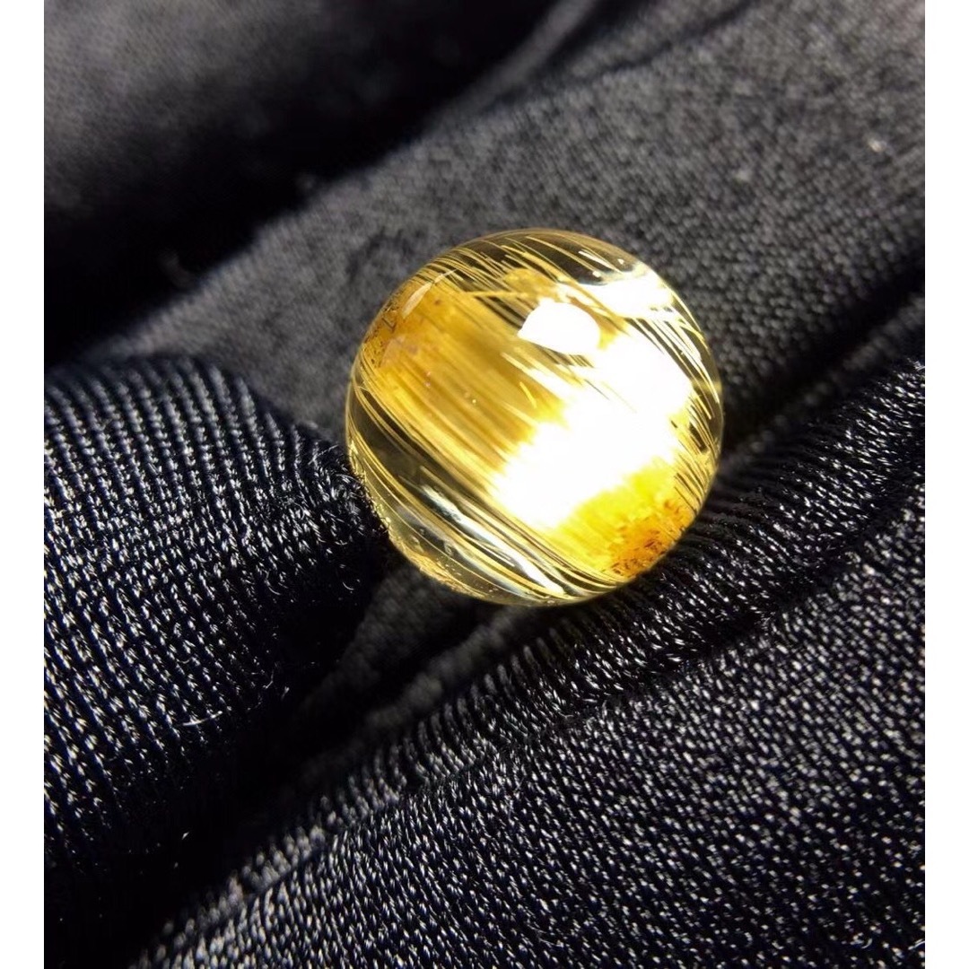 ⭐︎【天然】タイチンクオーツ 丸玉 9.8mm ⭐︎【天然】タイチンクオーツ 丸玉 9.8mm