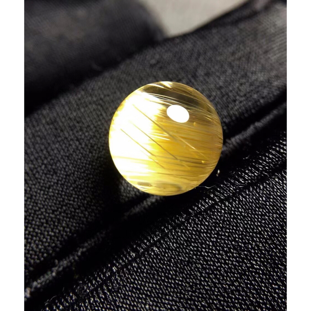 ⭐︎【天然】タイチンクオーツ 丸玉 9.8mm ⭐︎【天然】タイチンクオーツ 丸玉 9.8mm