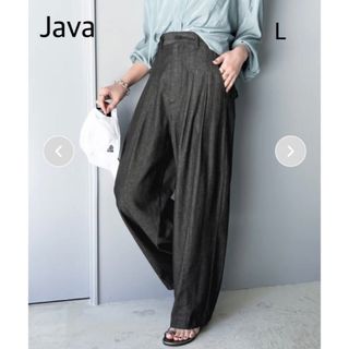 未使用品 java ワンウォッシュブラック デニム L(デニム/ジーンズ)