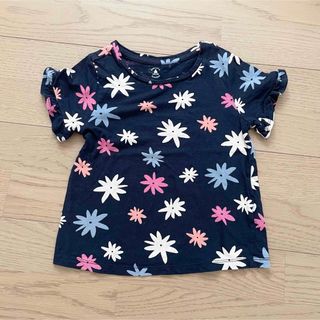 ベビーギャップ(babyGAP)のbabyGAP ベビーギャップ　花柄　Tシャツ(Tシャツ/カットソー)