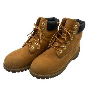 TIMBERLAND ティンバーランド BOYS ヌバック ブーツ レディース 12909 サイズ23cm 中古 D4(ブーツ)