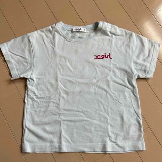 エックスガールステージス(X-girl Stages)のX-girlバックプリントTシャツ90センチ(Tシャツ/カットソー)