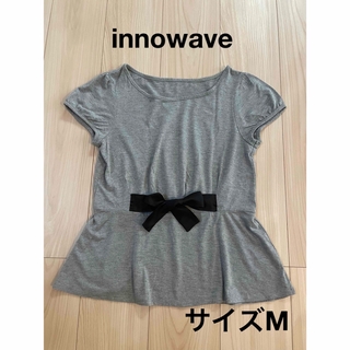 イノウェーブ(innowave)の＊イノウェーブ：サイズM：グレー色の半袖Tシャツ＊(Tシャツ(半袖/袖なし))
