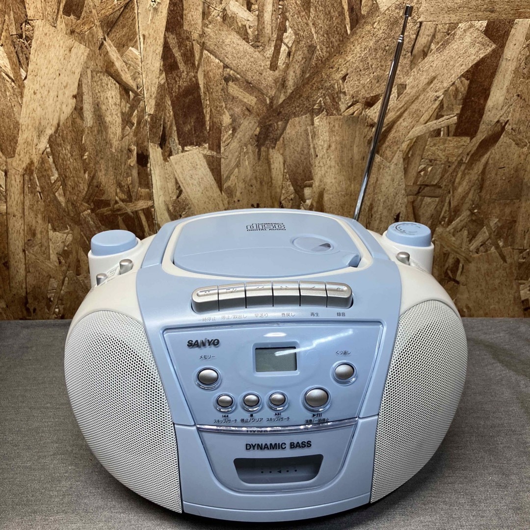 SANYO - 【N①1661】SANYO CDラジオカセットレコーダーラジカセ SANYO - 【N①1661】SANYO CDラジオカセットレコーダーラジカセ
