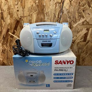 サンヨー(SANYO)の【N①1661】SANYO CDラジオカセットレコーダーラジカセ CDラジカセ (ラジオ)