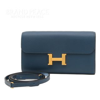 エルメス(Hermes)のエルメス コンスタンス トゥーゴー 長財布 エバーカラー ブルードプリュス ゴー(財布)