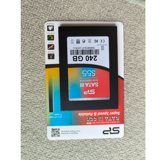 中古　SSD 240GB　シリコンパワー製(PCパーツ)