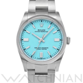 ロレックス(ROLEX)の中古 ロレックス ROLEX 126000 ランダムシリアル ターコイズブルー メンズ 腕時計(腕時計(アナログ))