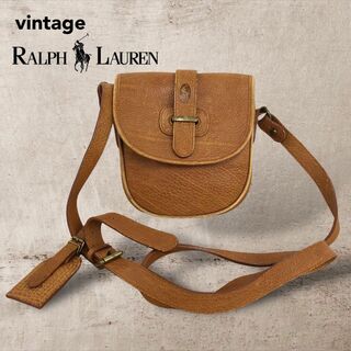 【送料無料】vintage OLD Ralph Lauren ショルダーバッグ