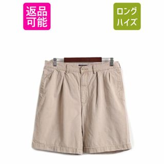 ラルフローレン(Ralph Lauren)のポロ ラルフローレン 2タック コットン チノ ショートパンツ メンズ 34 / 古着 オールド ショーツ 短パン ポロチノ ワンポイント チノパン(ショートパンツ)