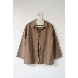 CLANE（シャツ/ブラウス(長袖/七分) ・ ブラウン/茶色系）の