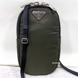 プラダ(PRADA)の国内正規品 極美品 プラダ ナイロン フォンポーチ ショルダーバッグ(ショルダーバッグ)