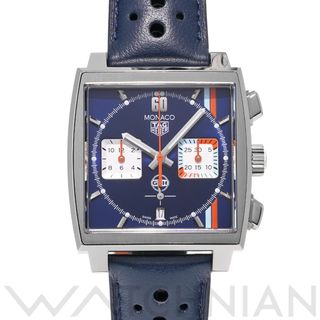 タグホイヤー(TAG Heuer)の中古 タグ ホイヤー TAG HEUER CBL2115.FC6494 ブルー /シルバー メンズ 腕時計(腕時計(アナログ))