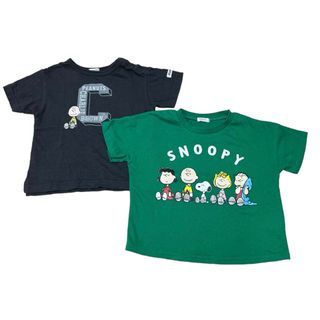 子供服 F.O.KIDS/PEANUTS 半袖Tシャツ 90㎝ 2枚セット