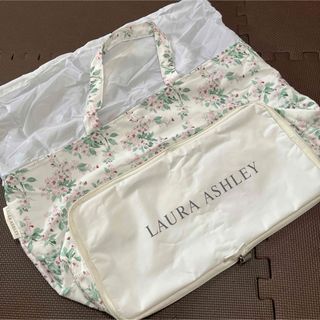 ローラアシュレイ(LAURA ASHLEY)のローラアシュレイ　レジカゴ　折りたたみ　エコバッグ　トートバッグ(エコバッグ)