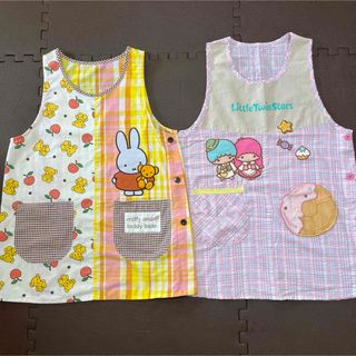 miffy - 保育士　エプロン　まとめ売り　セット ミッフィー　キキララ　幼稚園 介護士