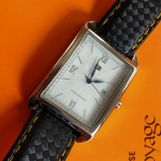 トミーヒルフィガー(TOMMY HILFIGER)のメンズ腕時計　トミーヒルフィガー MORELLATO製ベルト(腕時計(アナログ))