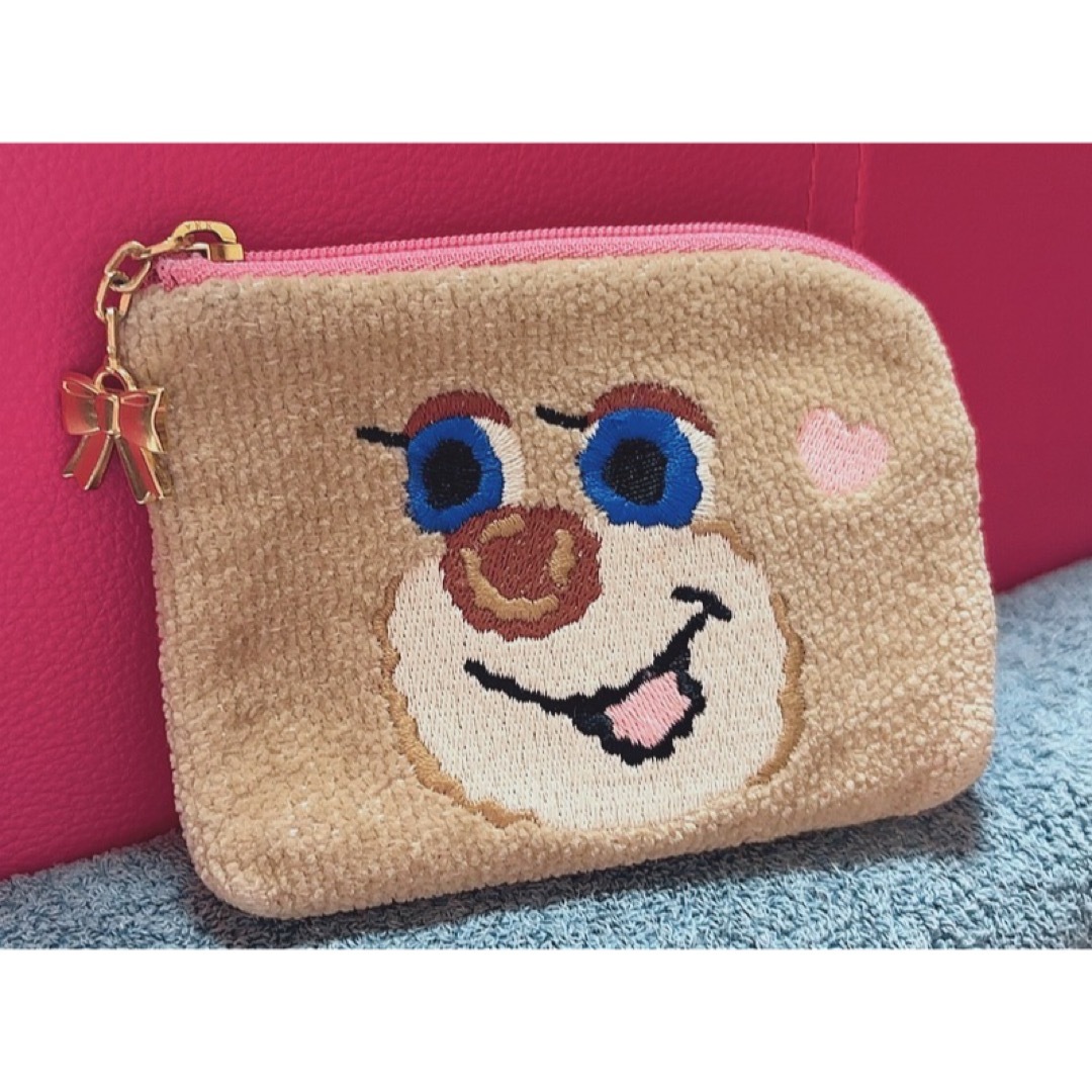 ☆新品☆フェイラーFEILER ドアップテディガール ポーチ 厚けれ ☆新品☆フェイラーFEILER ドアップテディガール ポーチ 厚けれ