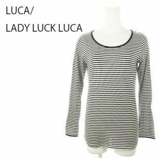 LUCA/LADY LUCK LUCA - ルカ Tシャツ カットソー 長袖 ボーダー コットン 220830AH12A