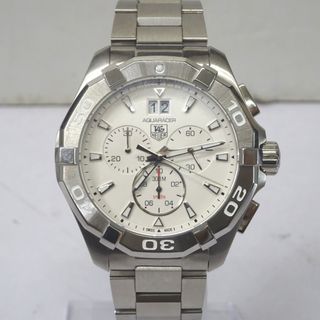 タグホイヤー(TAG Heuer)のタグホイヤー 腕時計
 アクアレーサー CAY1111 ホワイト Ft604961 中古(腕時計(アナログ))