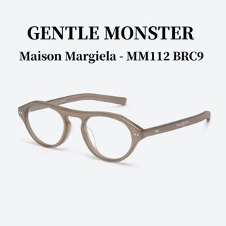 ジェントルモンスタサングラス MM112 BRC9 メガネ ブラウン半透明正規品(サングラス/メガネ)